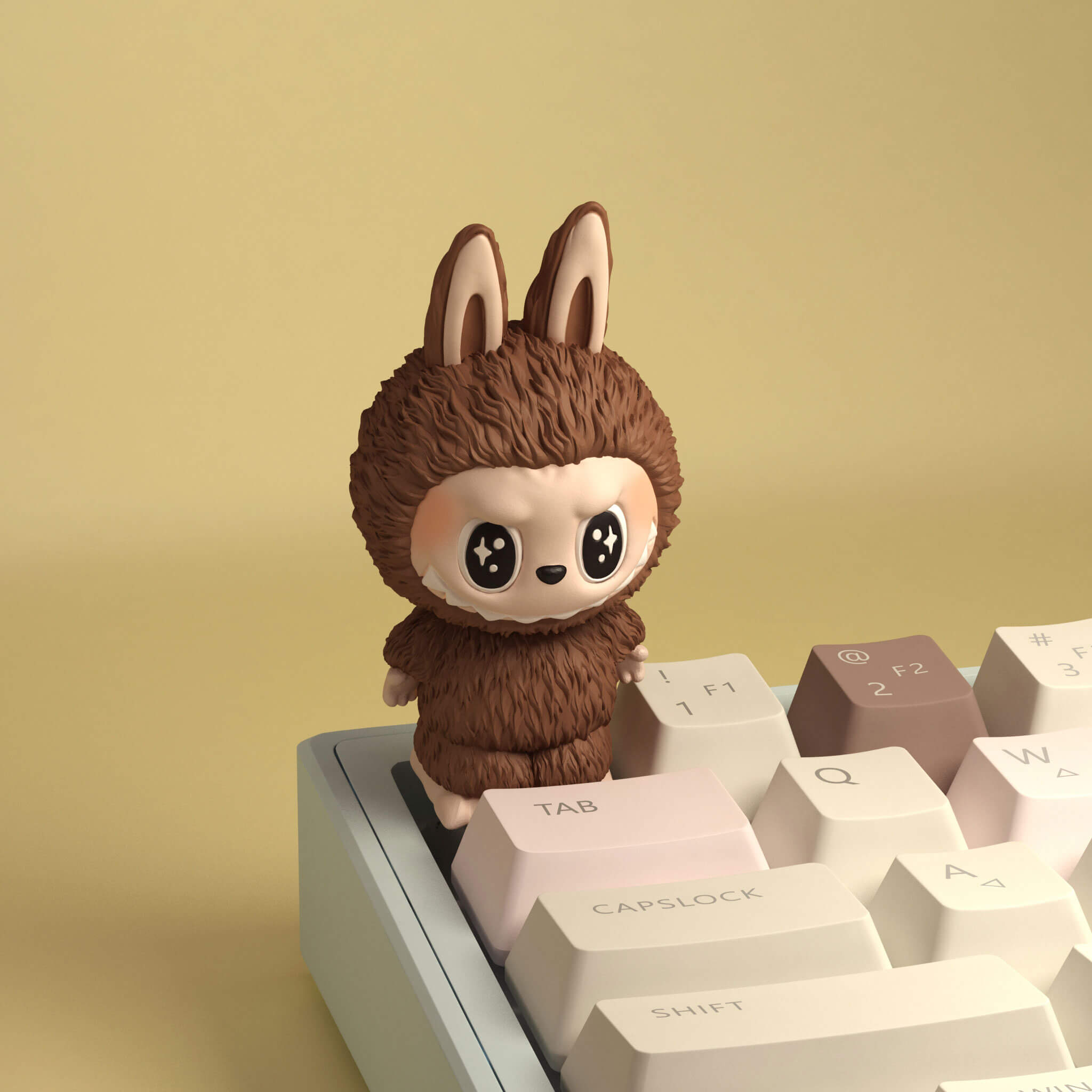 Labubu Full-Body Resin Artisan Keycap