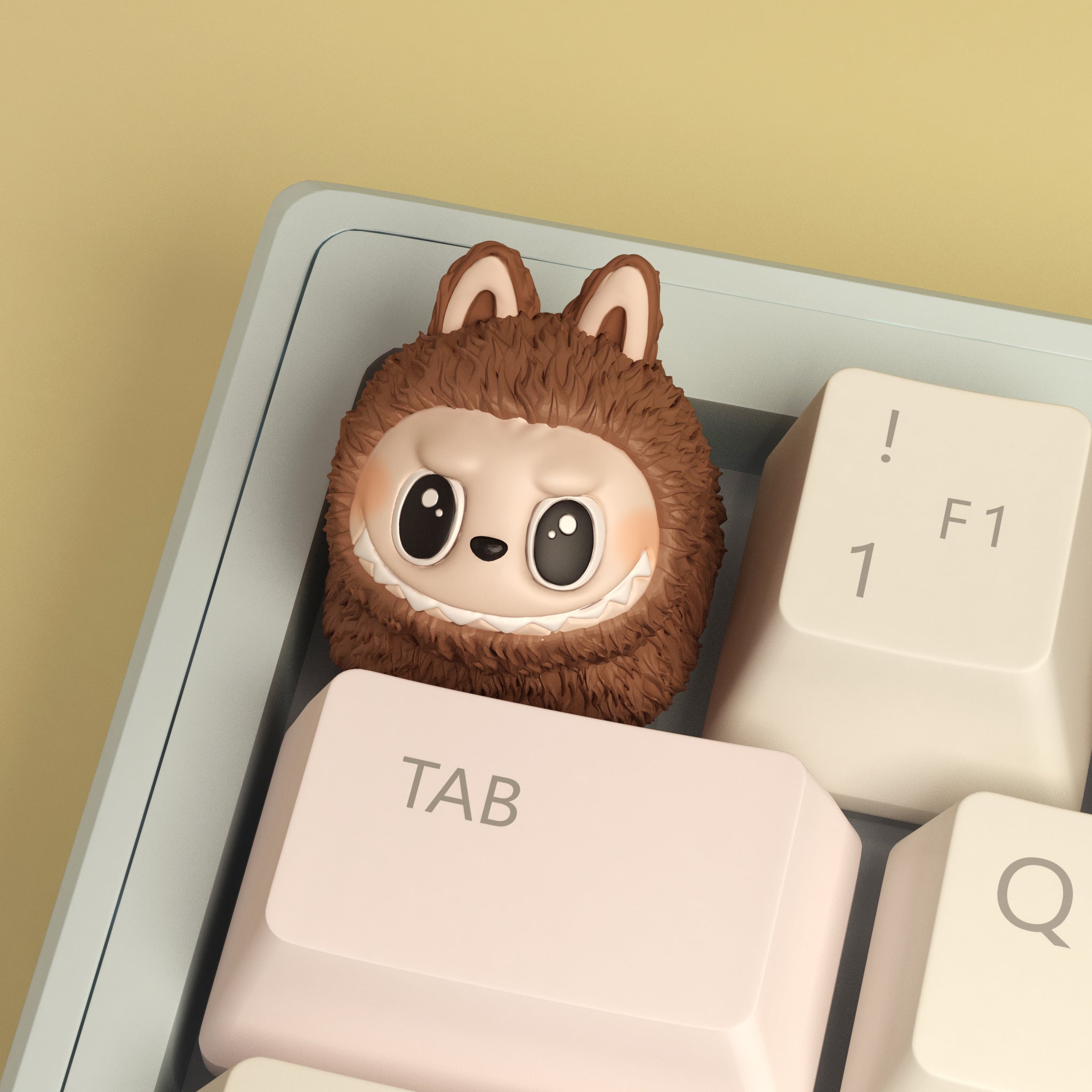 Labubu Bust Resin Artisan Keycap