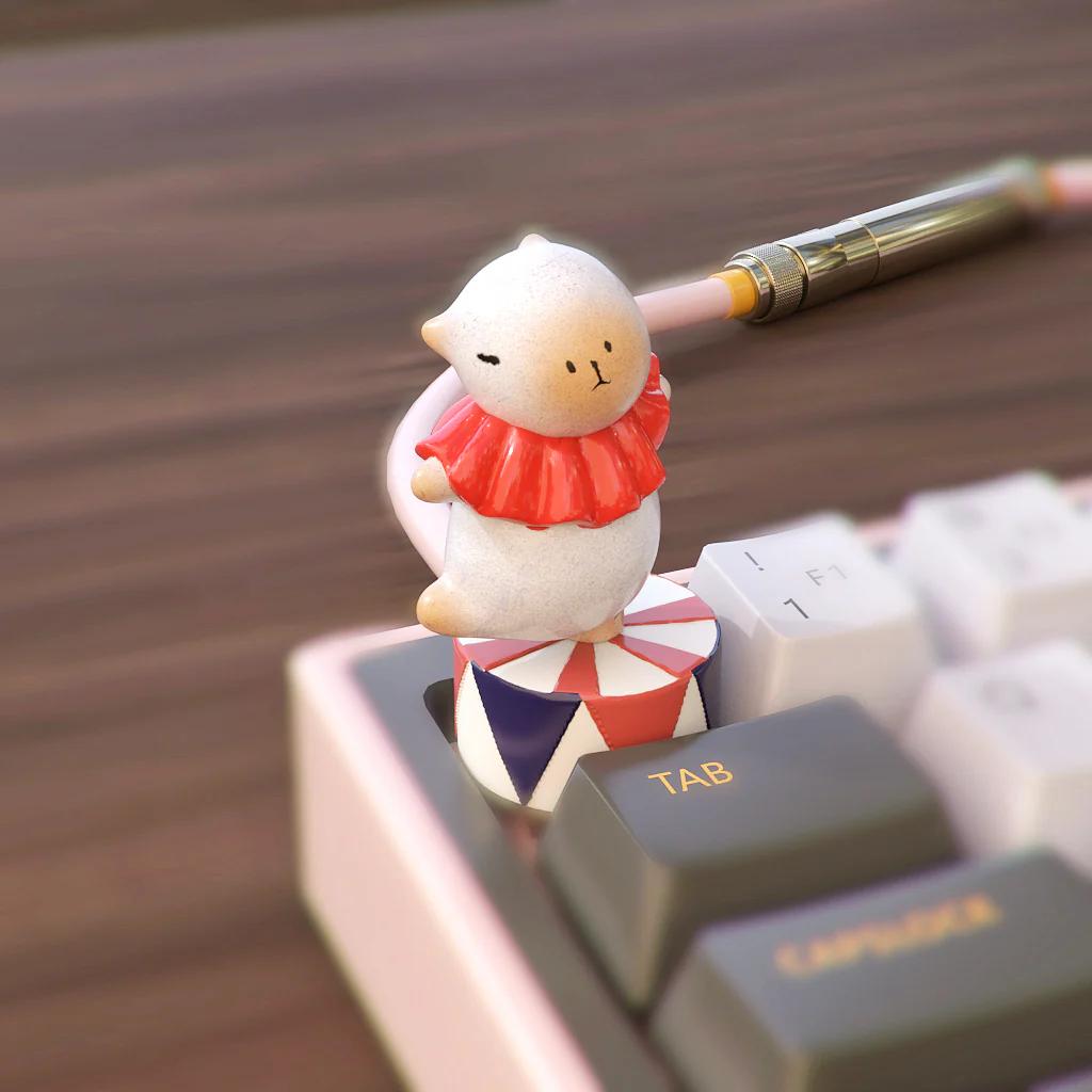 Capybara Rotatable Artisan Keycap