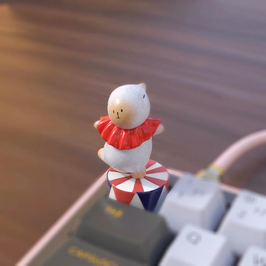 Capybara Rotatable Artisan Keycap