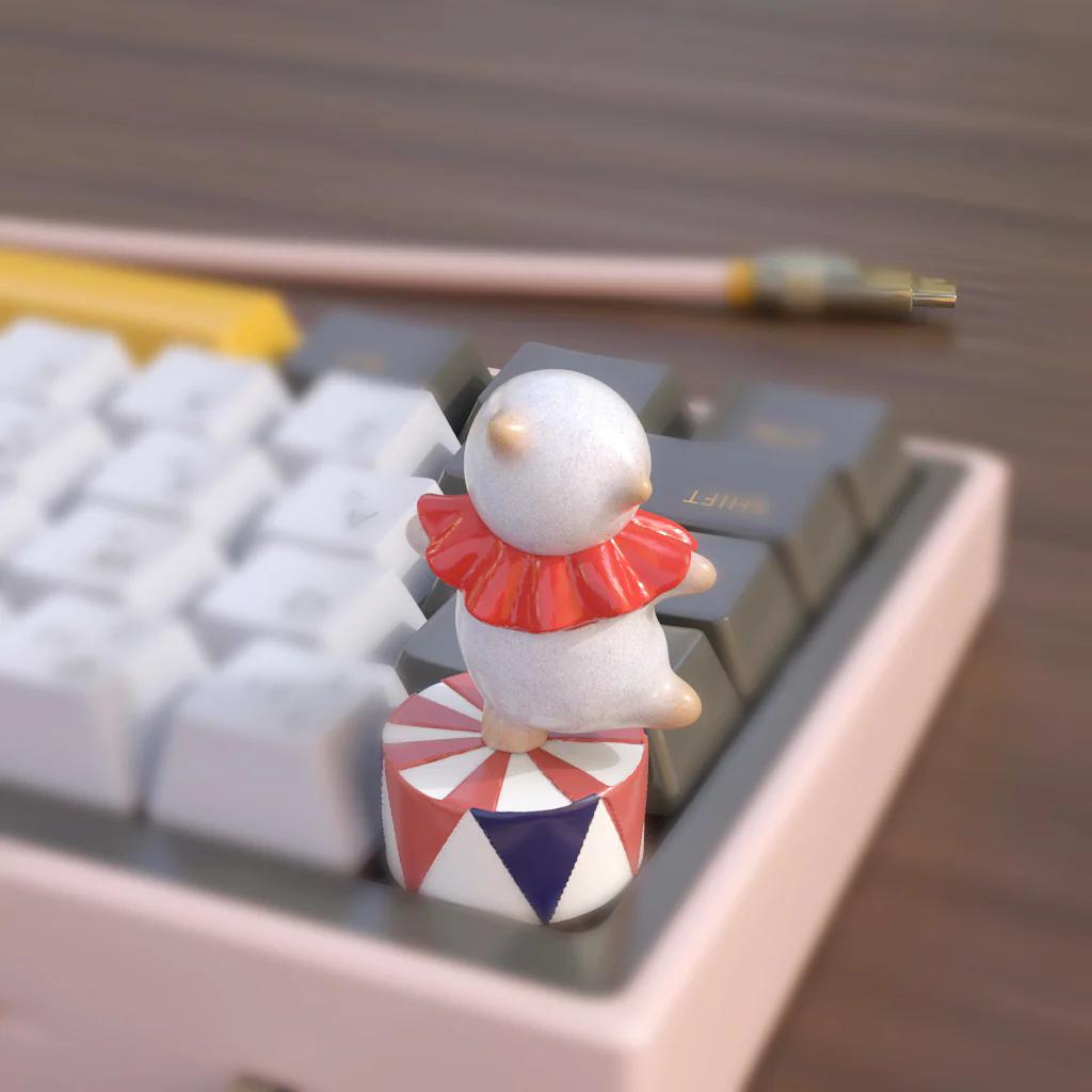 Capybara Rotatable Artisan Keycap