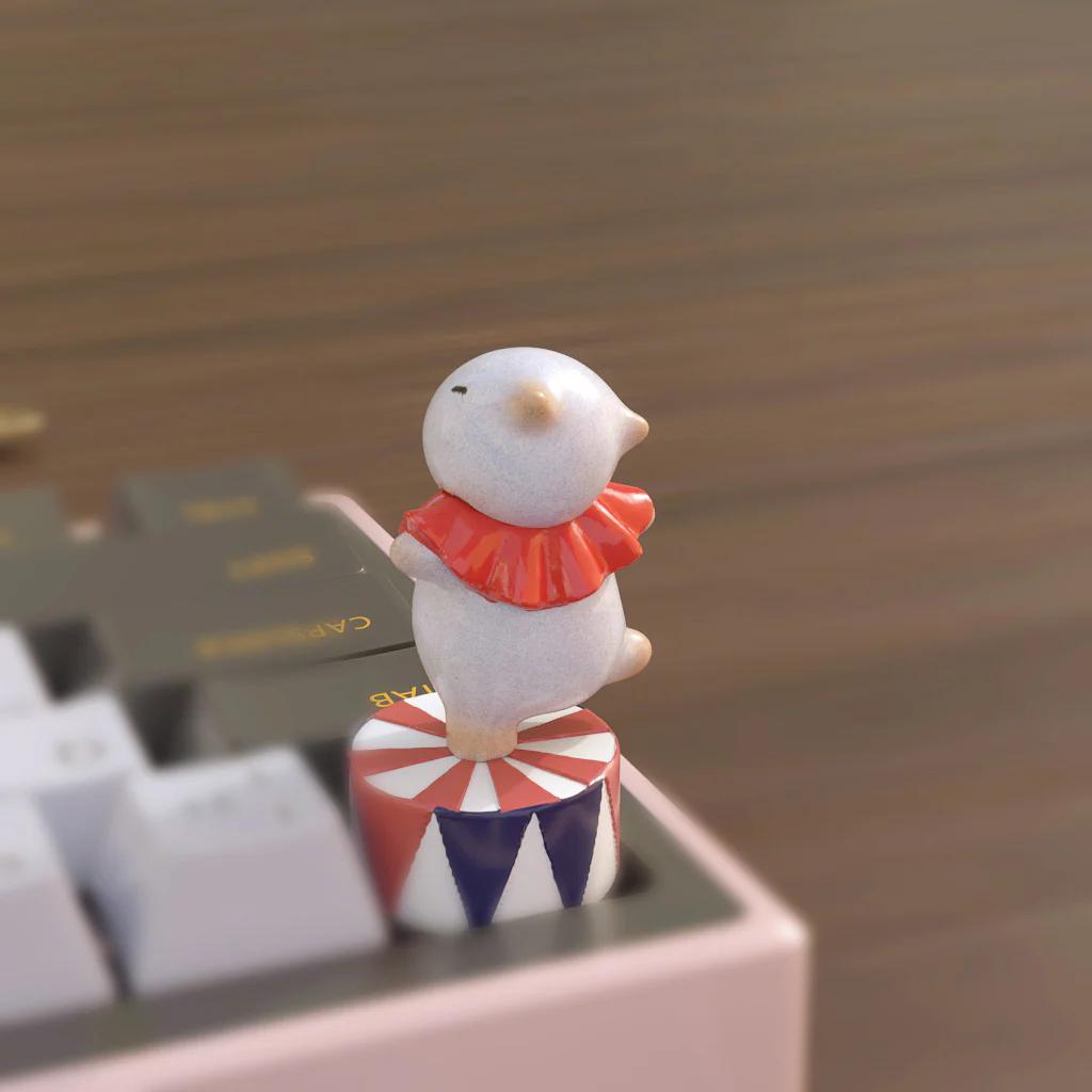 Capybara Rotatable Artisan Keycap