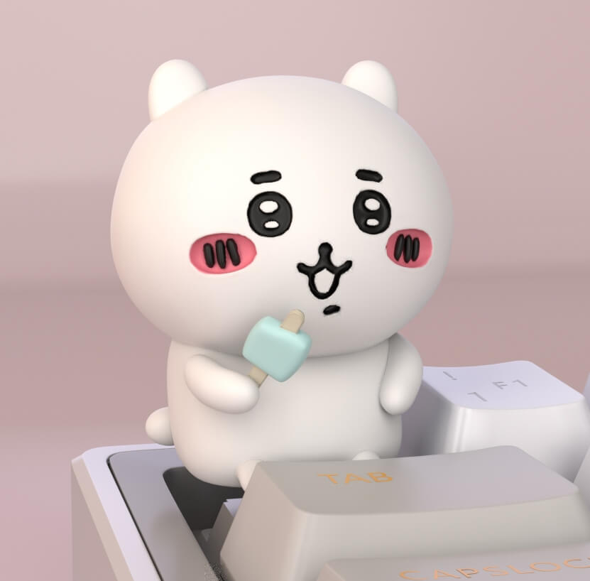 Chiikawa Resin Artisan Keycap