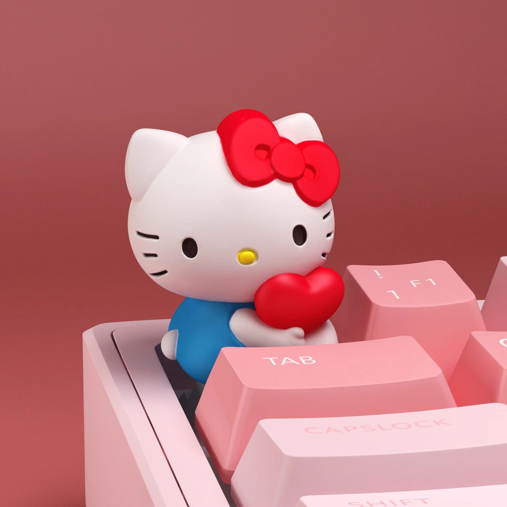 Cute Hello Kitty Artisan Keycap