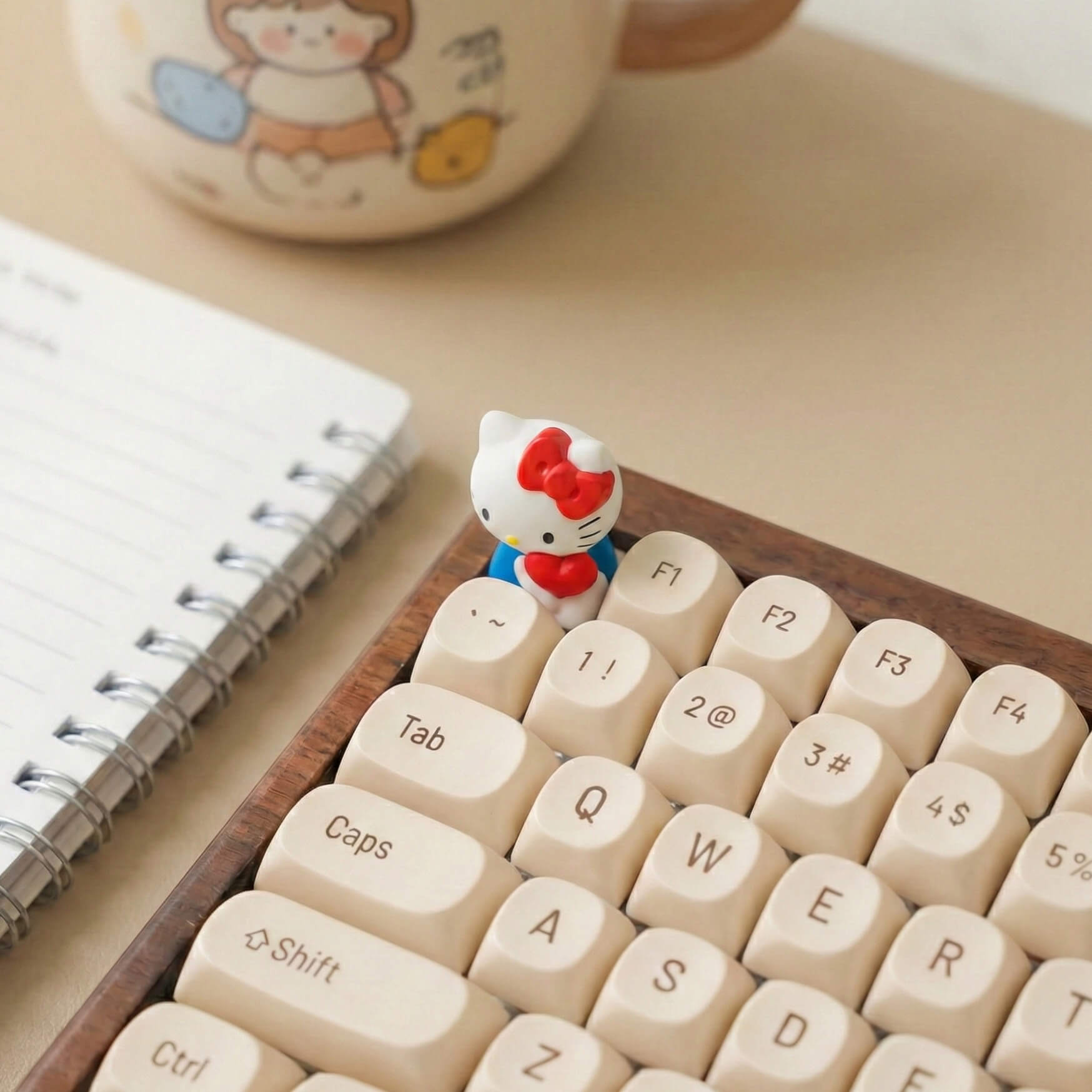 Cute Hello Kitty Artisan Keycap