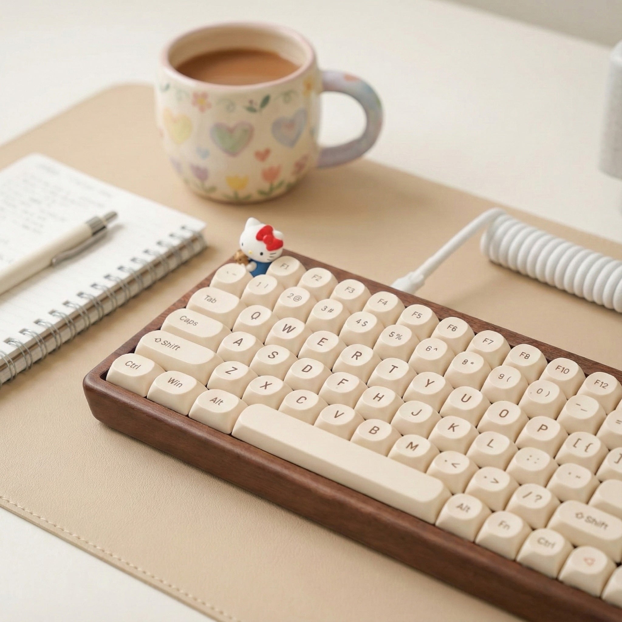 Hello Kitty & Tiny Chum Resin Artisan Keycap