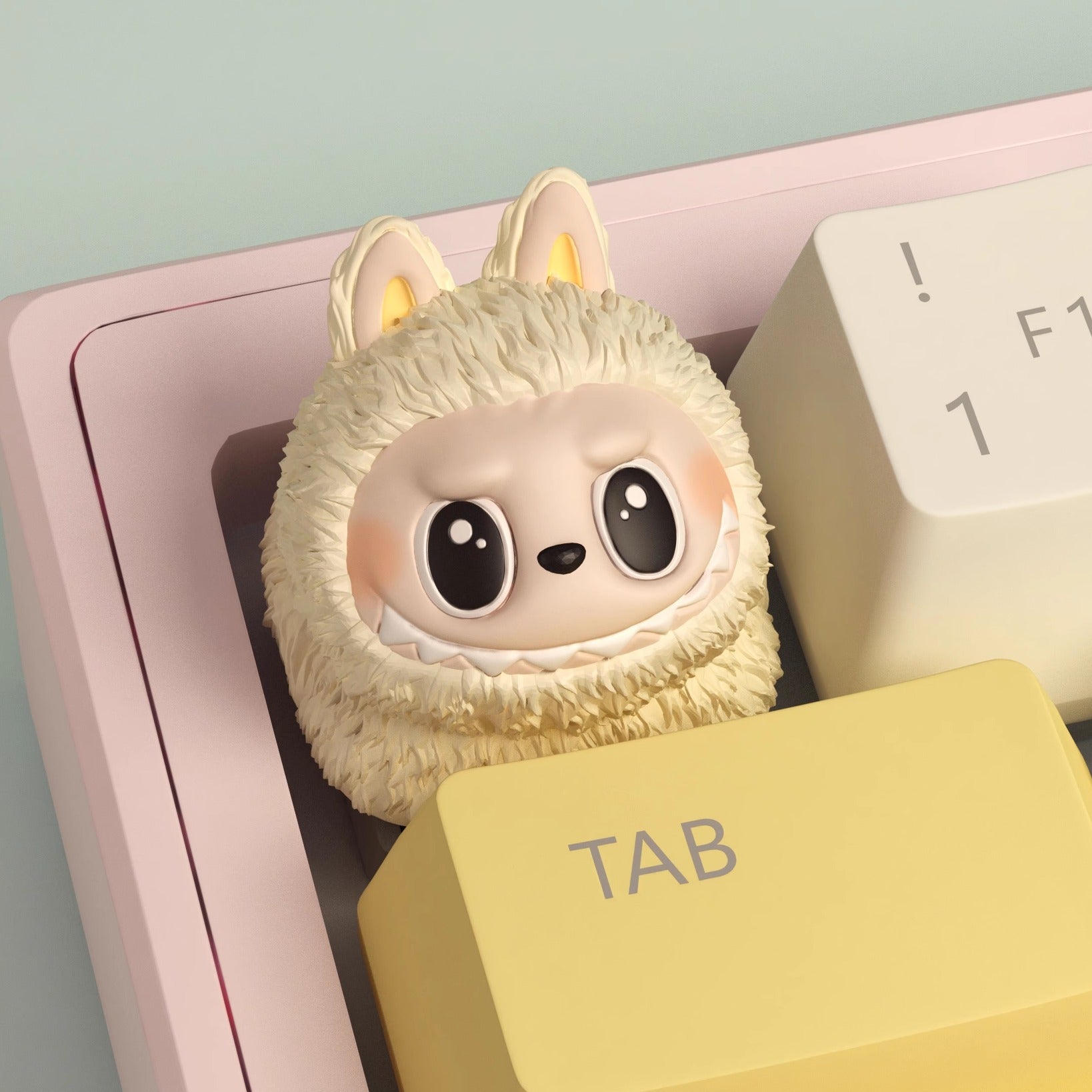 Labubu Bust Resin Artisan Keycap