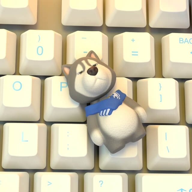 Party Animals Resin Artisan Keycaps