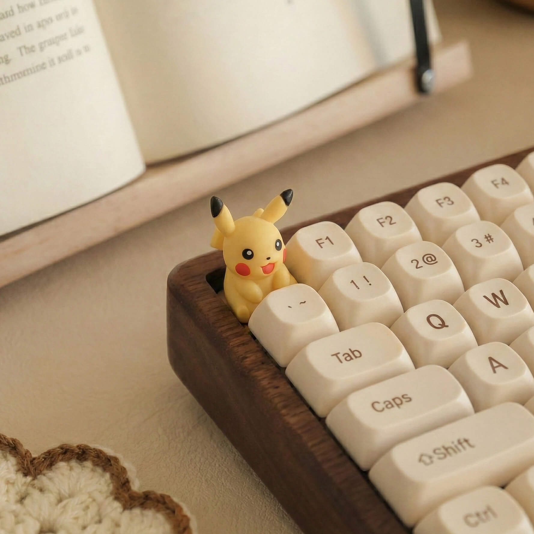 Pikachu Resin Artisan Keycap