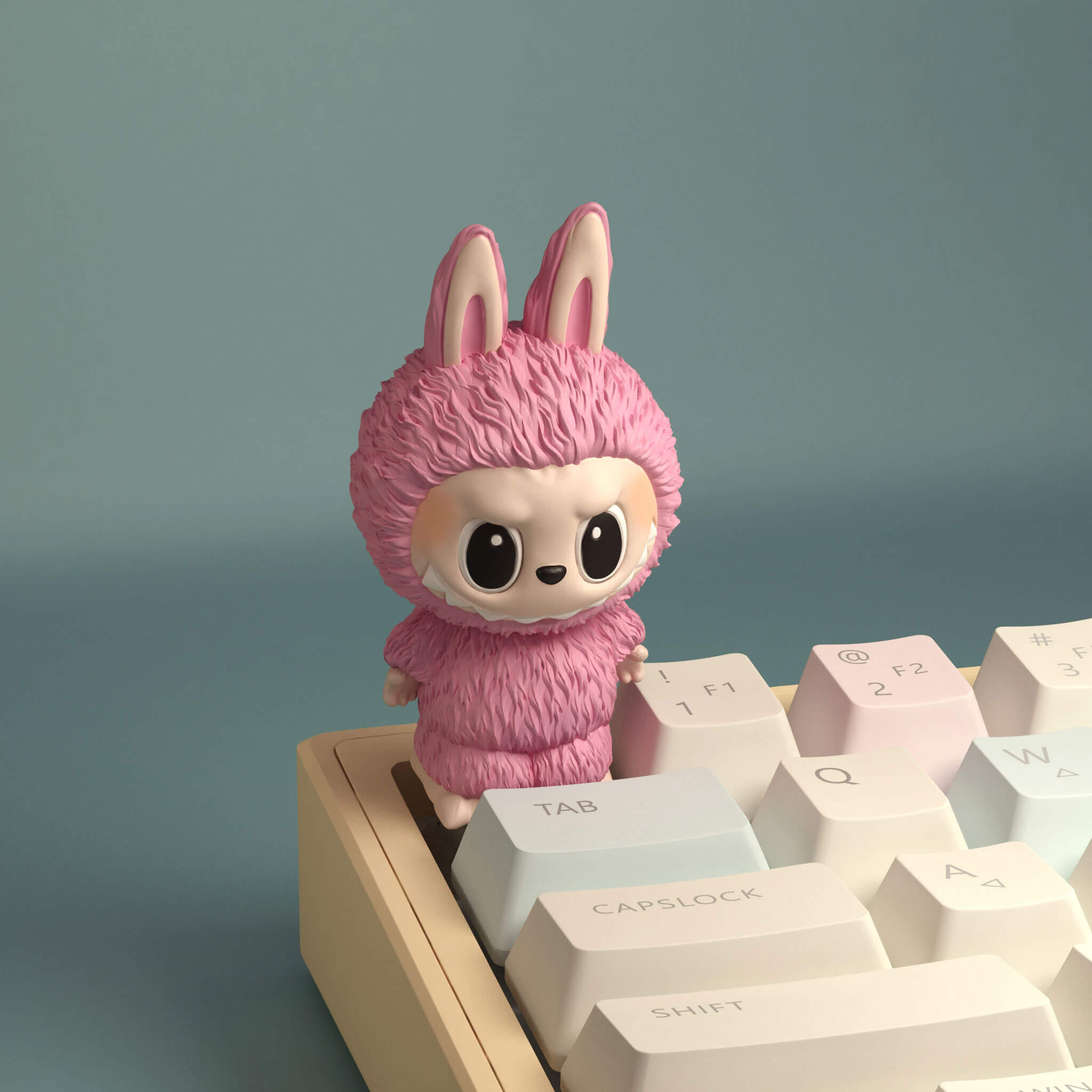 Labubu Full-Body Resin Artisan Keycap