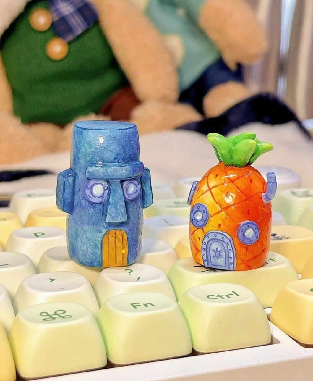 Squidward’s House Artisan Keycap