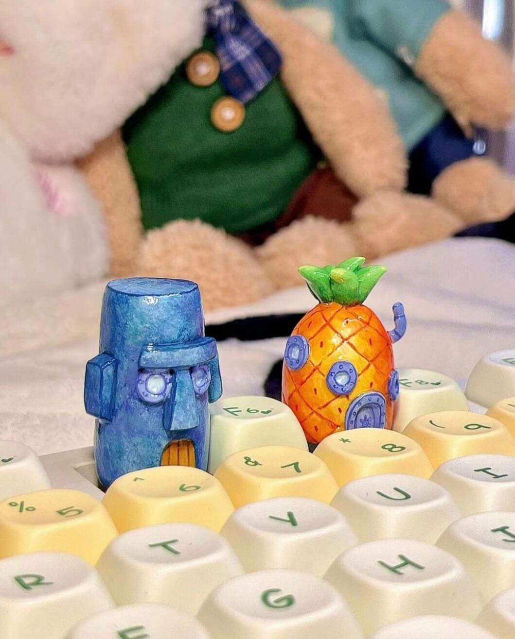 Squidward’s House Artisan Keycap