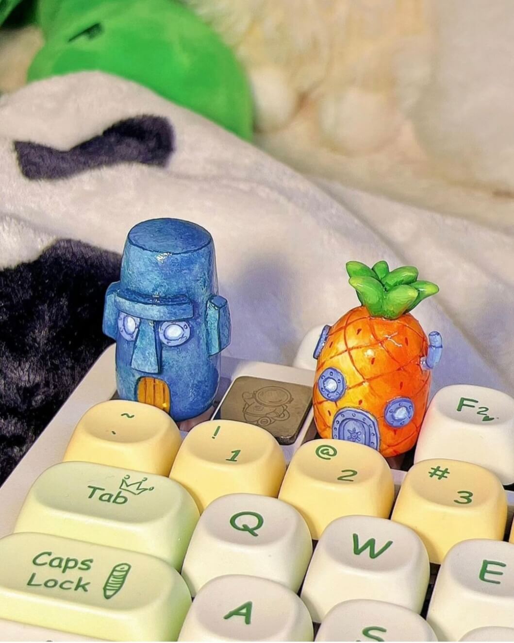 Squidward’s House Artisan Keycap