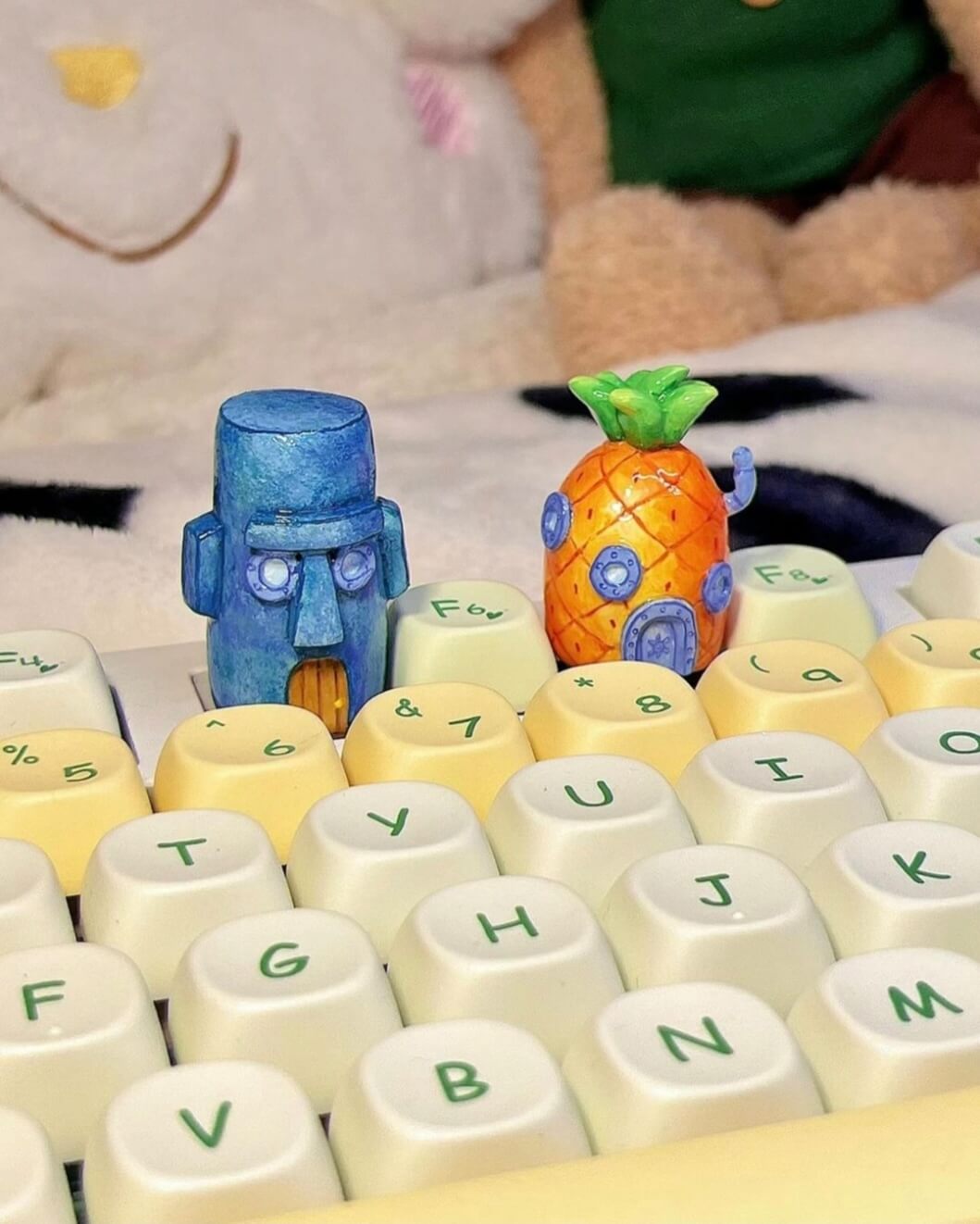 Squidward’s House Artisan Keycap