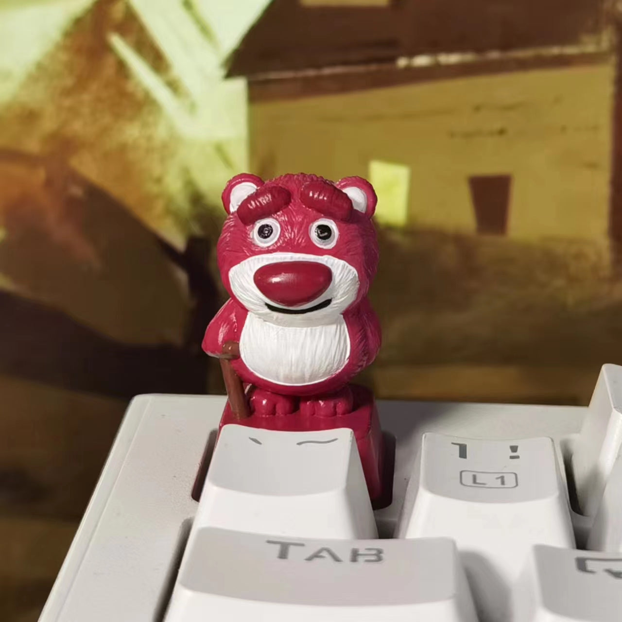 Toy Story Lotso Resin Artisan Keycap