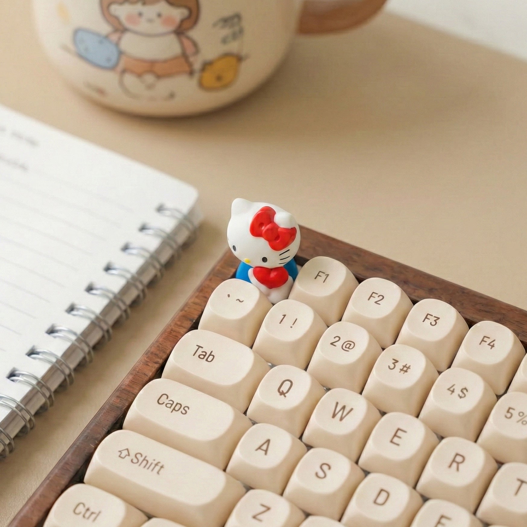 Cute Hello Kitty Artisan Keycap