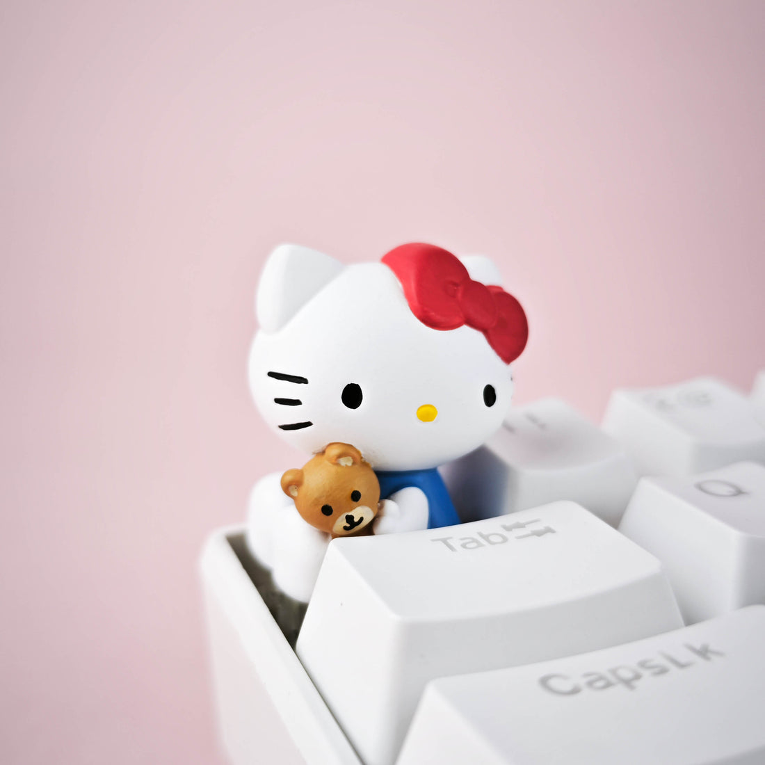 Hello Kitty &amp; Tiny Chum Resin Artisan Keycap