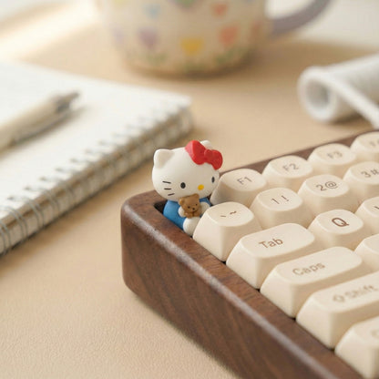 Hello Kitty &amp; Tiny Chum Resin Artisan Keycap