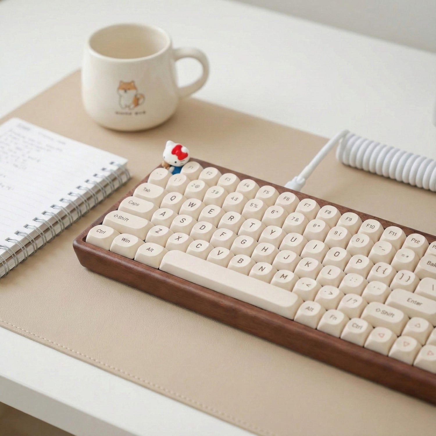 Hello Kitty &amp; Tiny Chum Resin Artisan Keycap