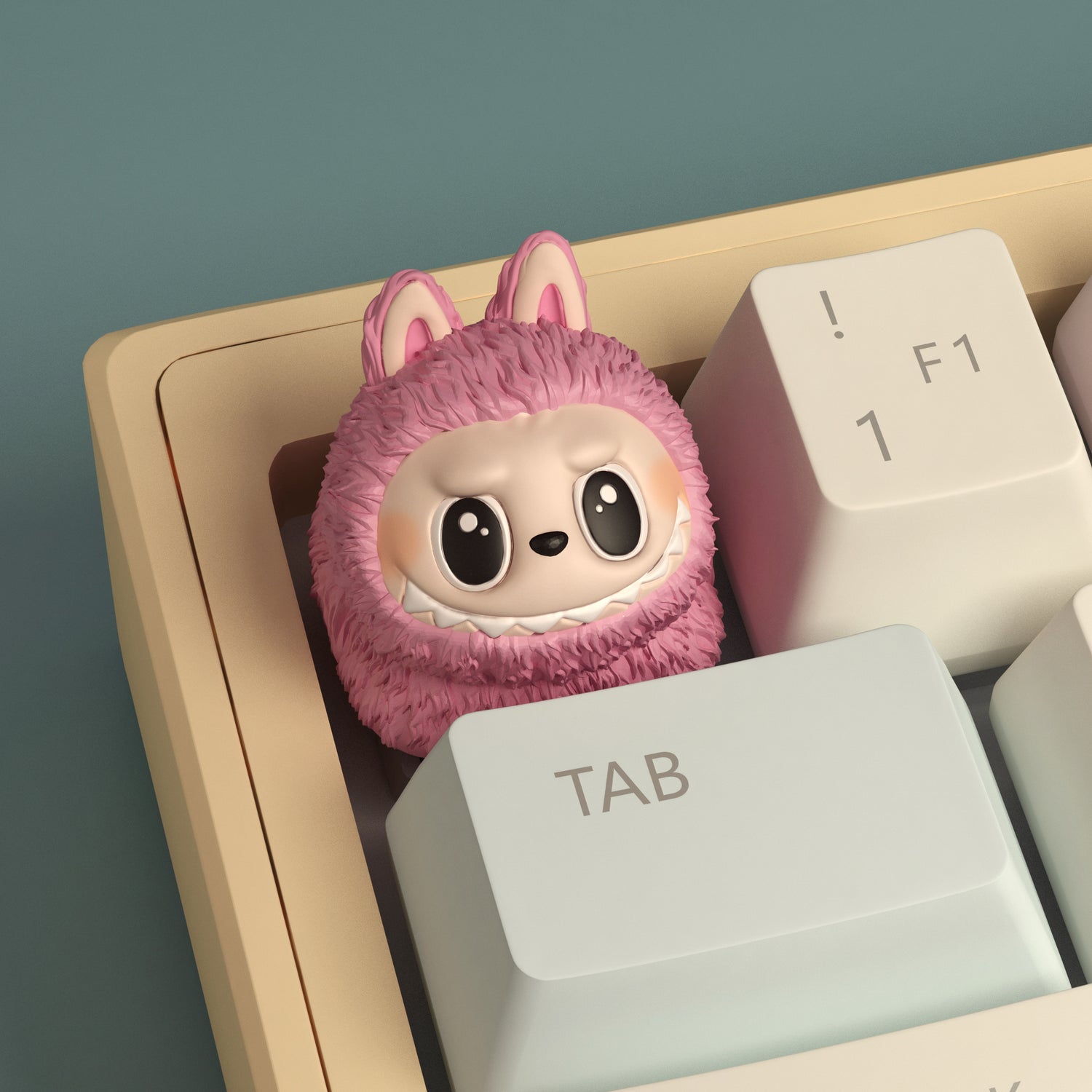 Labubu Bust Resin Artisan Keycap