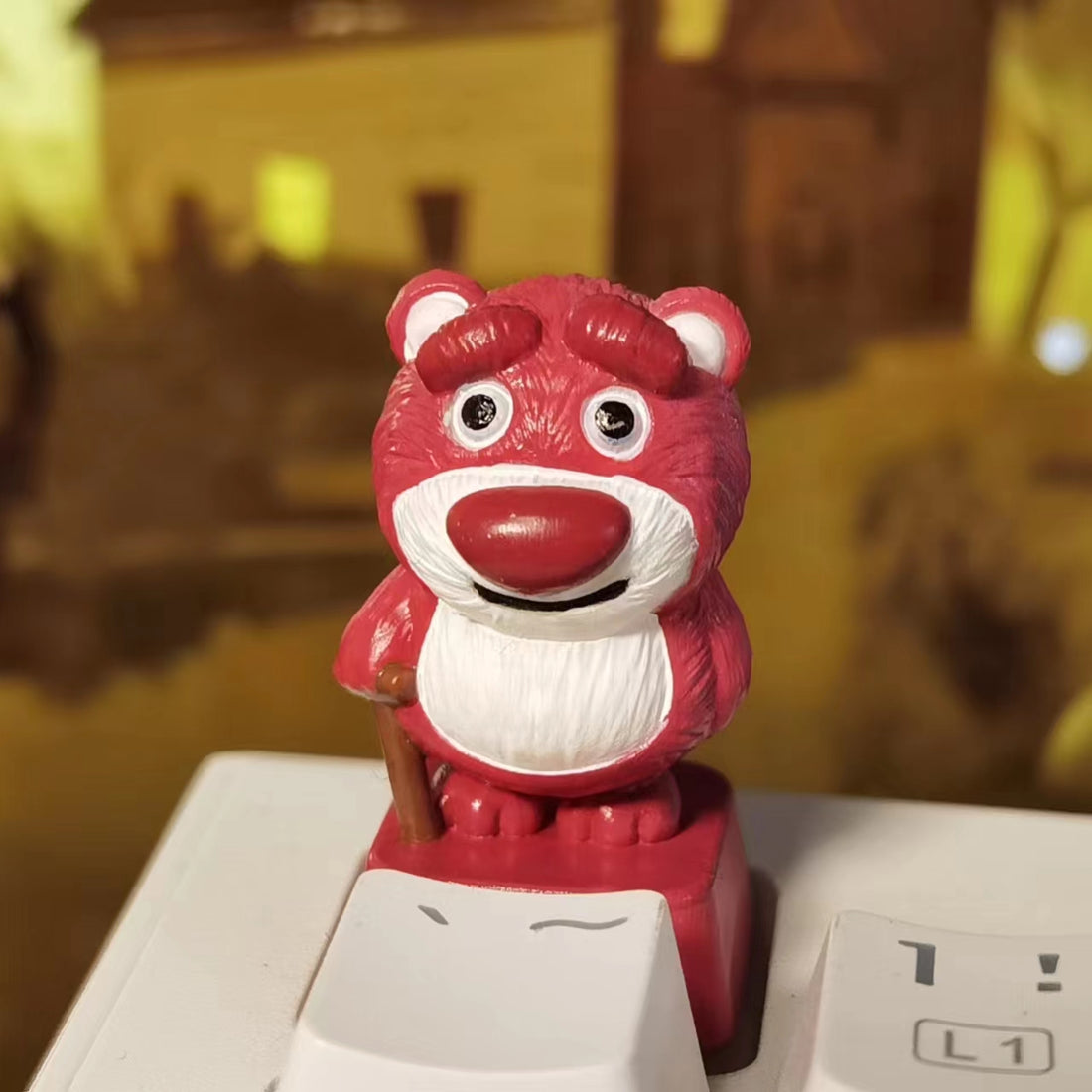 Toy Story Lotso Resin Artisan Keycaps