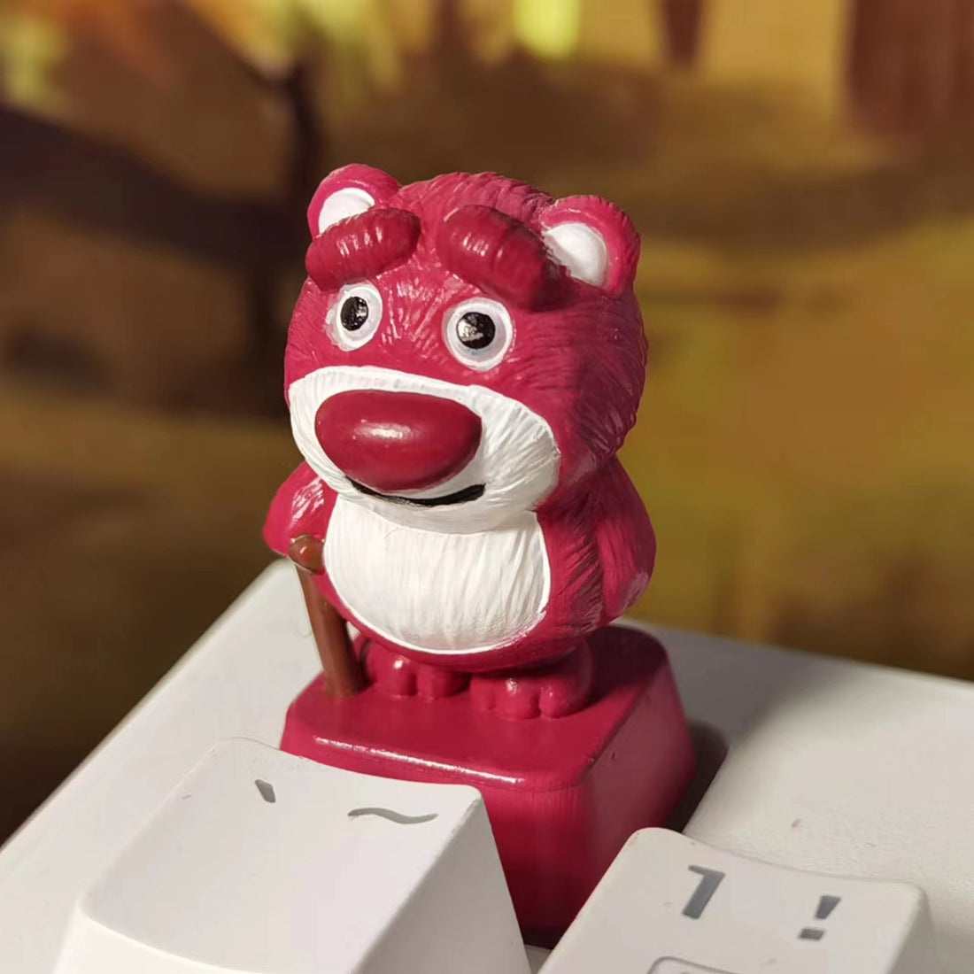 Toy Story Lotso Resin Artisan Keycaps